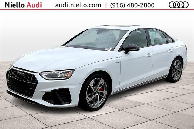 used 2024 Audi A4 car, priced at $37,642