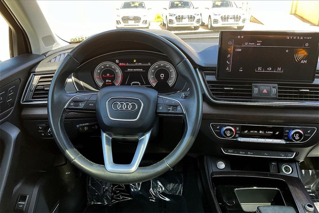 used 2021 Audi Q5 car, priced at $30,512