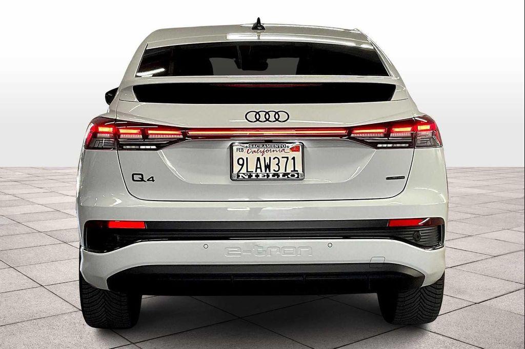 used 2024 Audi Q4 e-tron Sportback car, priced at $33,107