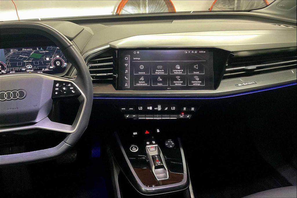 used 2024 Audi Q4 e-tron Sportback car, priced at $33,107