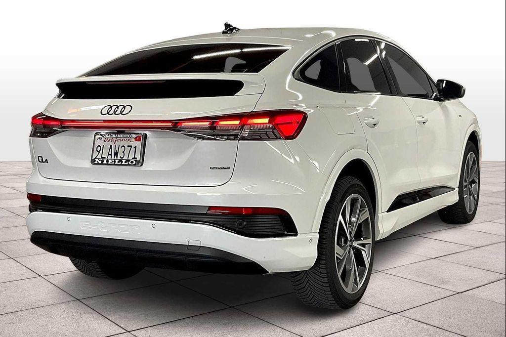 used 2024 Audi Q4 e-tron Sportback car, priced at $33,107