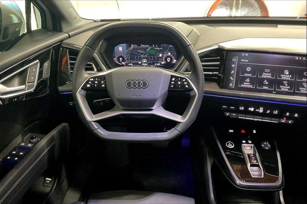 used 2024 Audi Q4 e-tron Sportback car, priced at $33,107