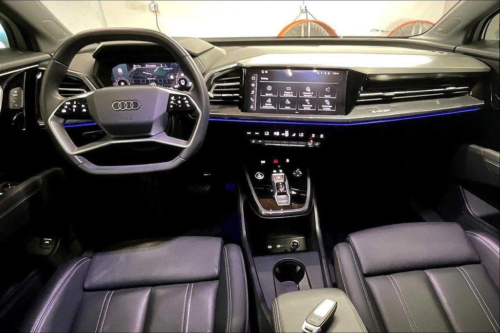 used 2024 Audi Q4 e-tron Sportback car, priced at $33,107