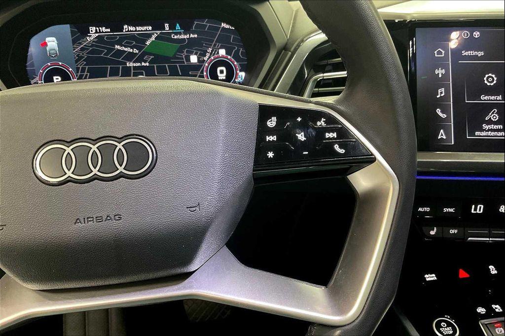 used 2024 Audi Q4 e-tron Sportback car, priced at $33,107