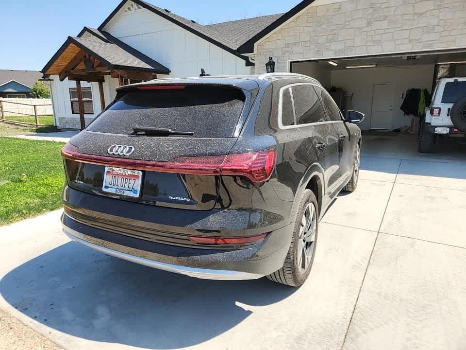 used 2022 Audi e-tron car, priced at $24,914