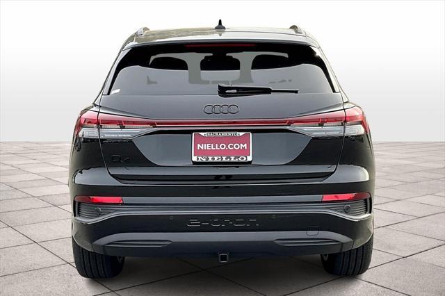new 2025 Audi Q4 e-tron car, priced at $58,515