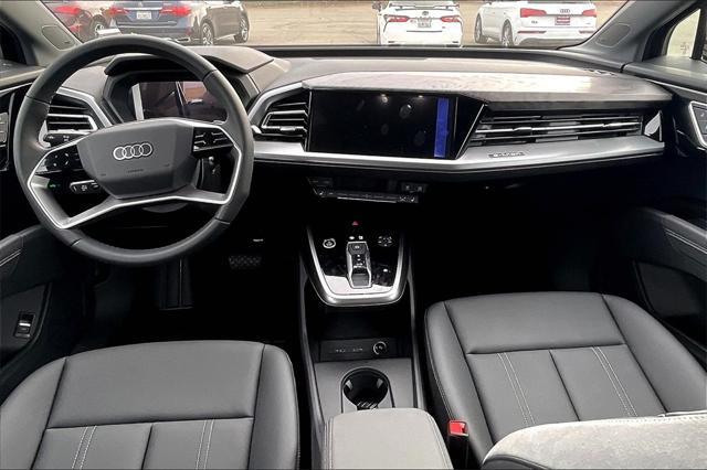 new 2025 Audi Q4 e-tron car, priced at $58,515