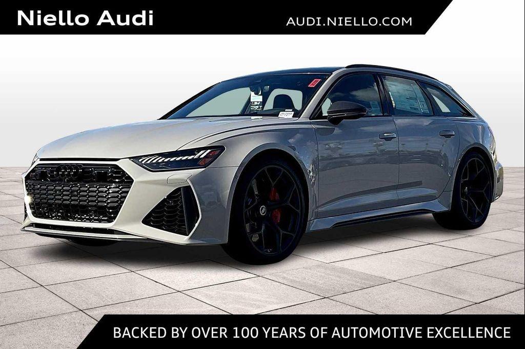 new 2025 Audi RS 6 Avant car, priced at $154,295