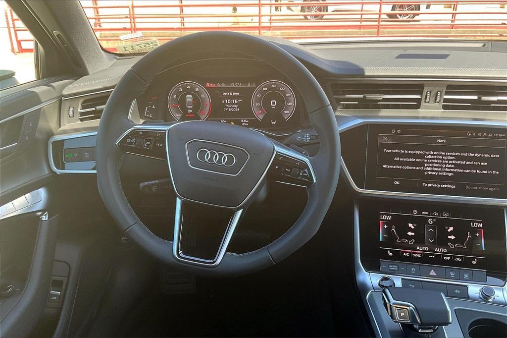 new 2024 Audi A6 car, priced at $62,305