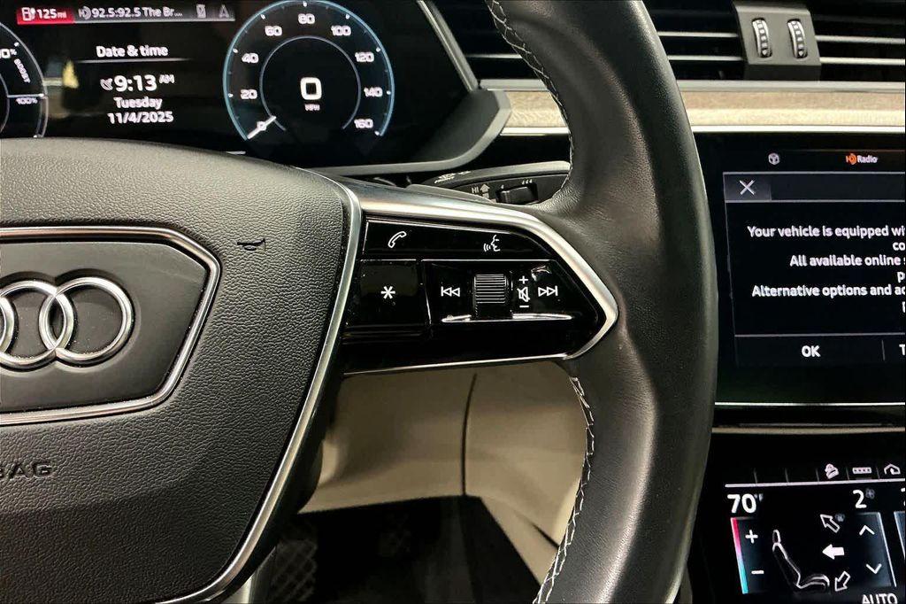 used 2024 Audi Q8 e-tron car, priced at $34,790