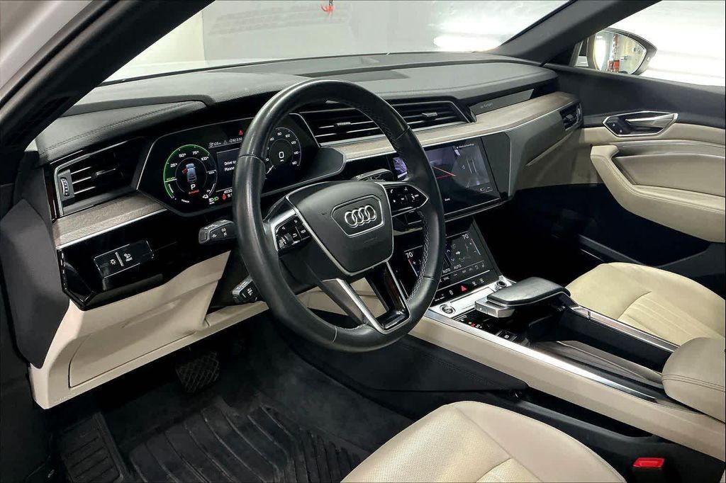 used 2024 Audi Q8 e-tron car, priced at $34,790