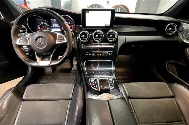 used 2017 Mercedes-Benz AMG C 43 car, priced at $26,300