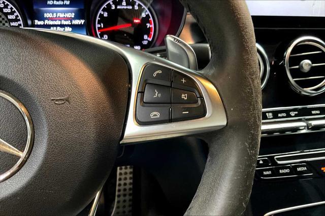 used 2017 Mercedes-Benz AMG C 43 car, priced at $26,300
