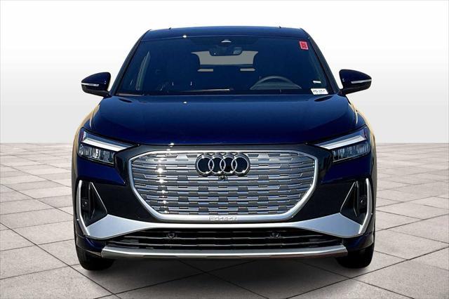 new 2025 Audi Q4 e-tron Sportback car, priced at $66,150