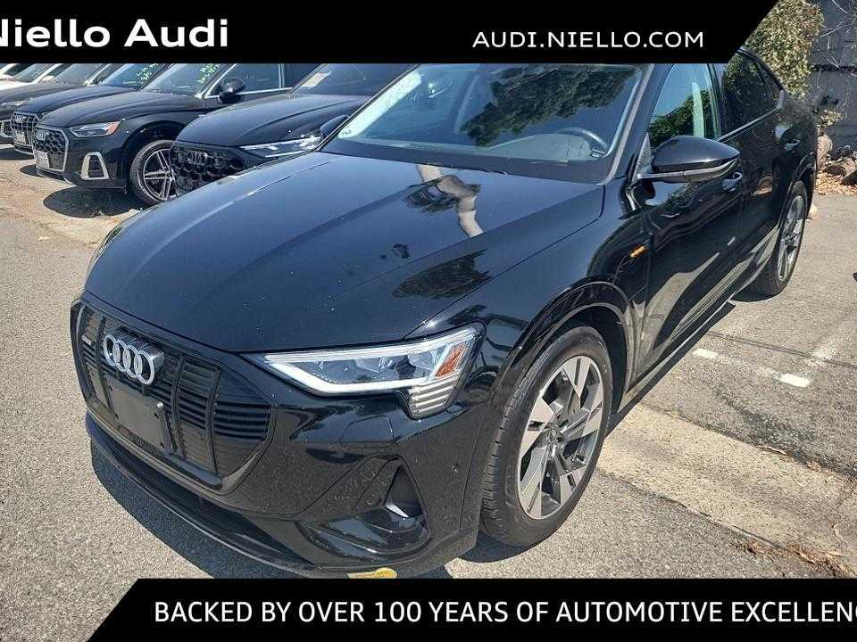 used 2022 Audi e-tron Sportback car, priced at $24,910