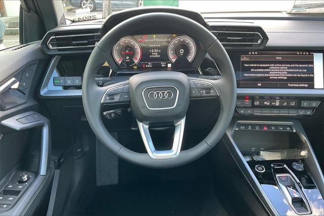 new 2025 Audi A3 car, priced at $46,040