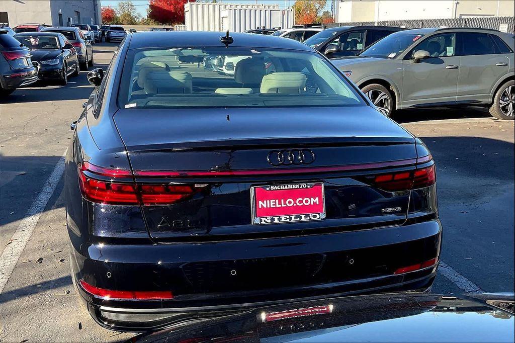 new 2025 Audi A8 car, priced at $99,835
