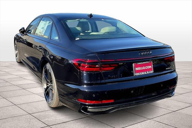 new 2025 Audi A8 car, priced at $106,835