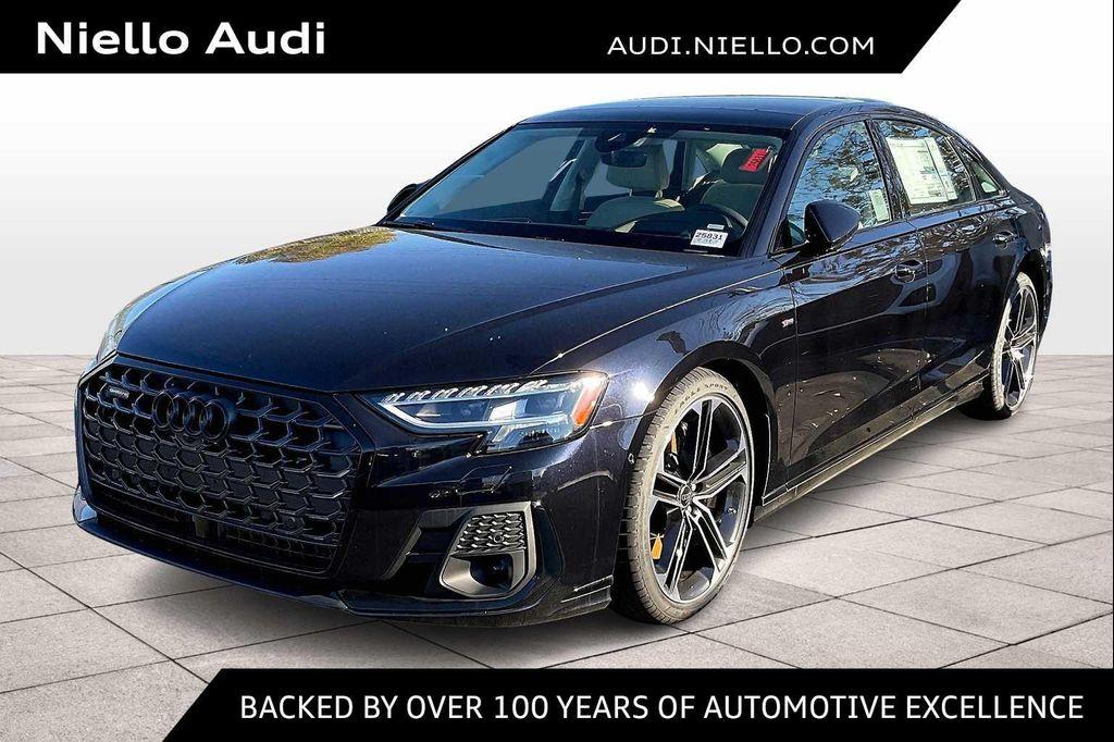 new 2025 Audi A8 car, priced at $94,323