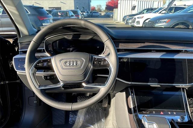 new 2025 Audi A8 car, priced at $106,835