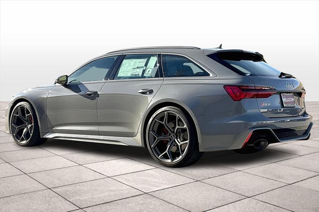 new 2025 Audi RS 6 Avant car, priced at $139,805