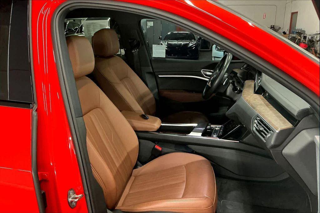 used 2022 Audi e-tron car, priced at $24,100
