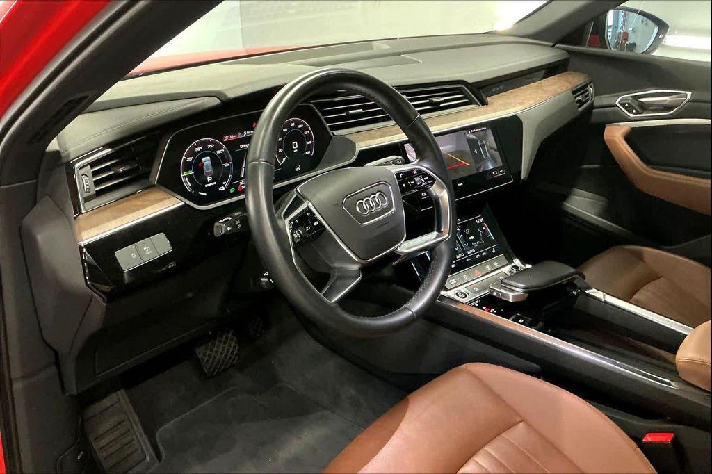 used 2022 Audi e-tron car, priced at $24,100