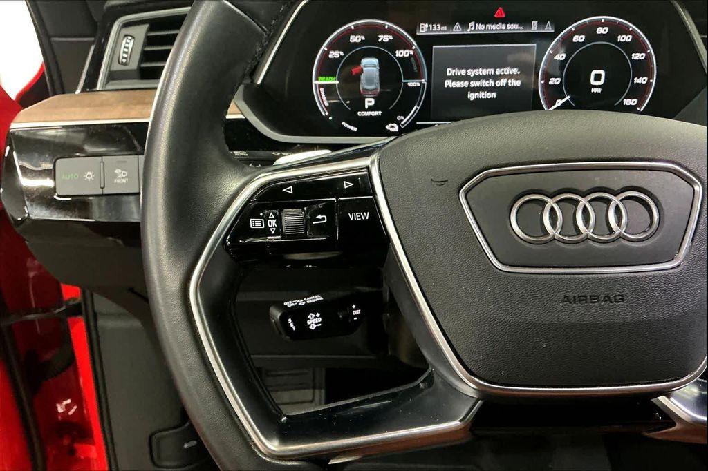 used 2022 Audi e-tron car, priced at $24,100