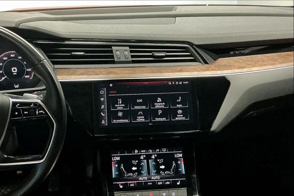 used 2022 Audi e-tron car, priced at $24,100
