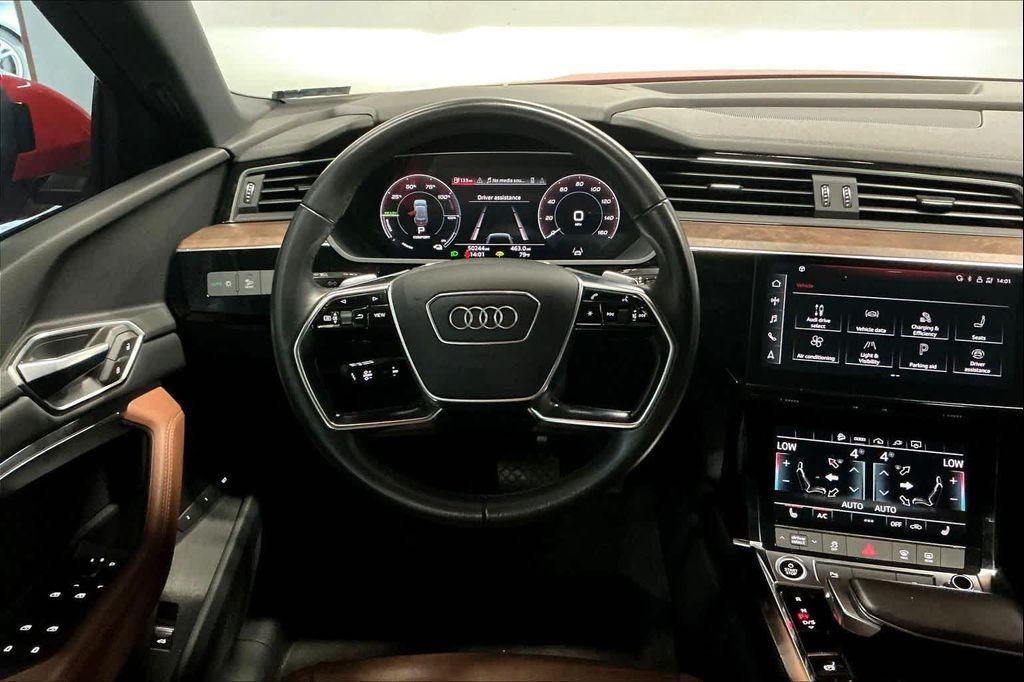 used 2022 Audi e-tron car, priced at $24,100
