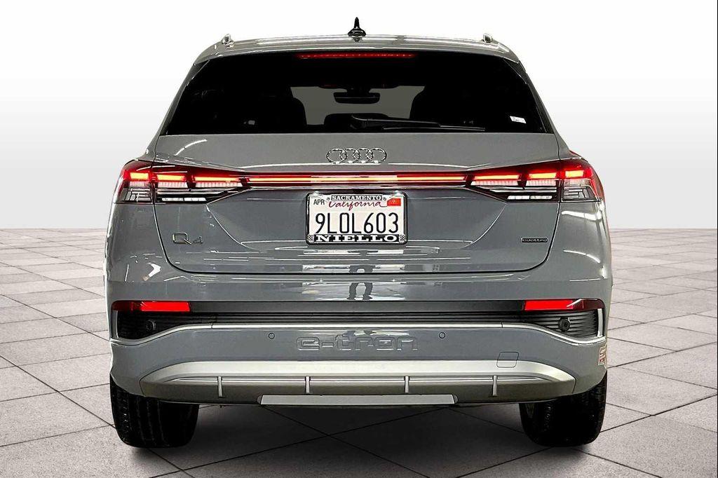 used 2024 Audi Q4 e-tron car, priced at $32,200