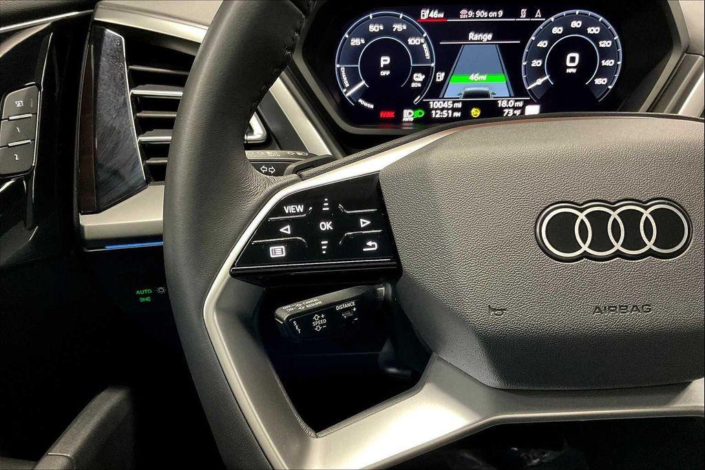 used 2024 Audi Q4 e-tron car, priced at $32,200
