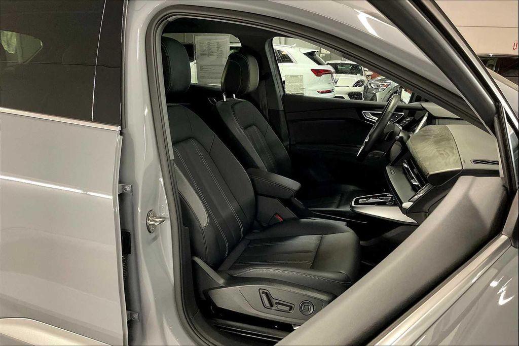 used 2024 Audi Q4 e-tron car, priced at $32,200