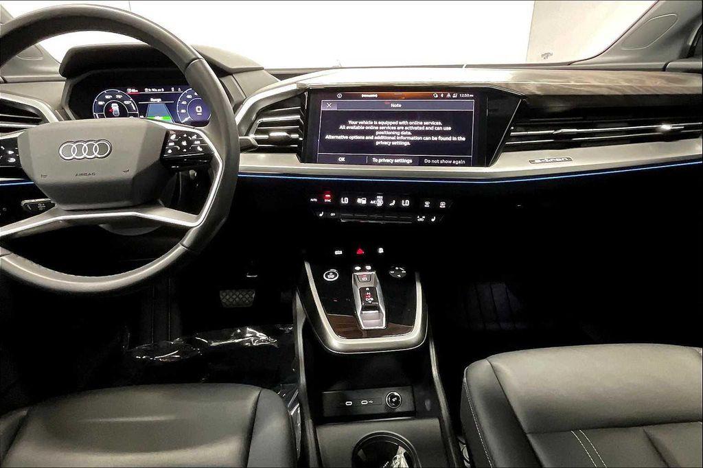 used 2024 Audi Q4 e-tron car, priced at $32,200