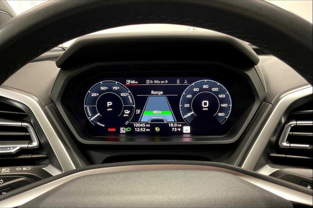 used 2024 Audi Q4 e-tron car, priced at $32,200