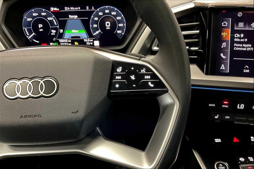 used 2024 Audi Q4 e-tron car, priced at $32,200