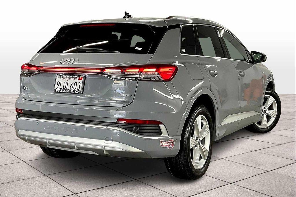 used 2024 Audi Q4 e-tron car, priced at $32,200