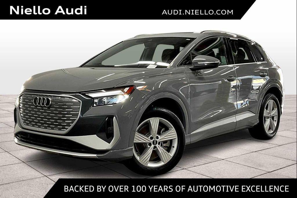 used 2024 Audi Q4 e-tron car, priced at $32,200