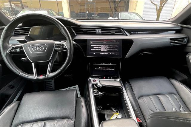 used 2022 Audi e-tron S car, priced at $37,877