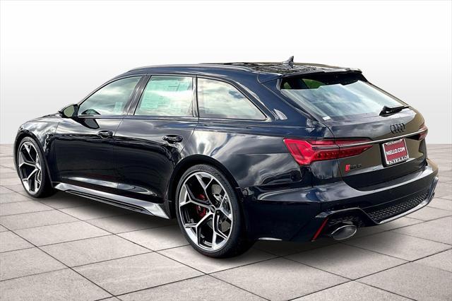 new 2025 Audi RS 6 Avant car, priced at $140,390
