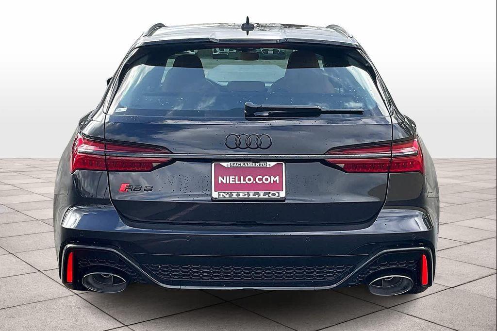 new 2025 Audi RS 6 Avant car, priced at $140,390