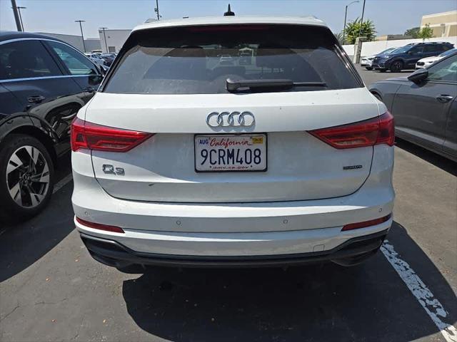 used 2022 Audi Q3 car, priced at $27,179