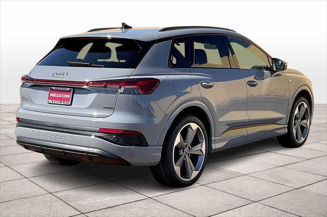 new 2025 Audi Q4 e-tron car, priced at $65,620