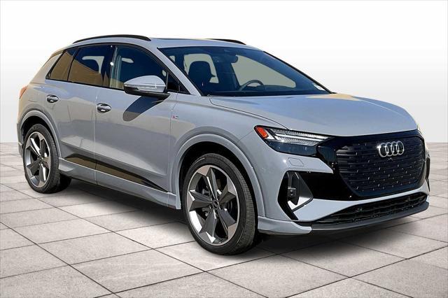 new 2025 Audi Q4 e-tron car, priced at $65,620