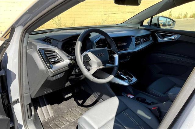 new 2025 Audi Q4 e-tron car, priced at $65,620