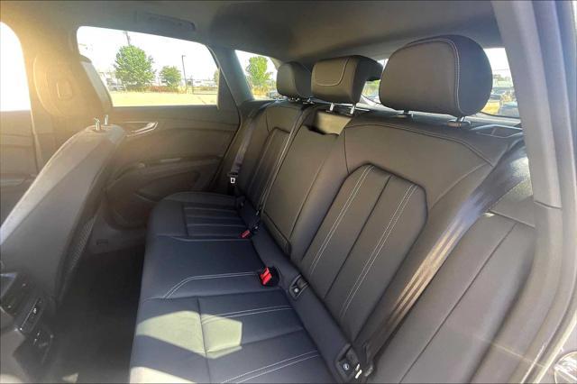 new 2025 Audi Q4 e-tron car, priced at $65,620