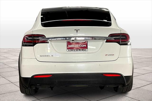 used 2017 Tesla Model X car, priced at $28,576