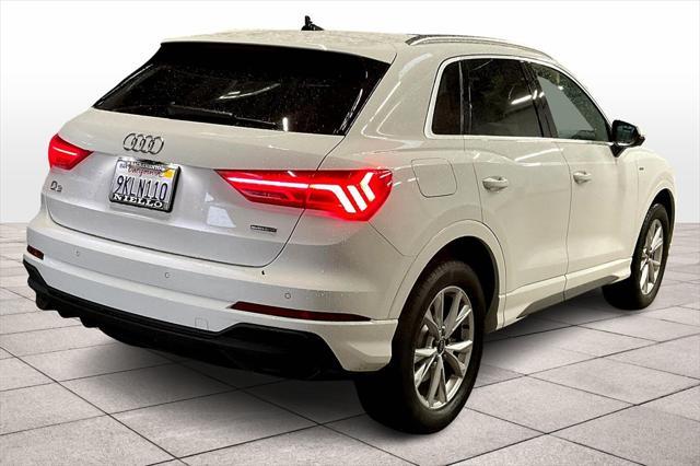 used 2024 Audi Q3 car, priced at $36,299