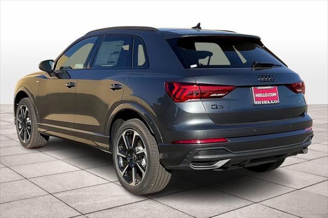new 2025 Audi Q3 car, priced at $47,710