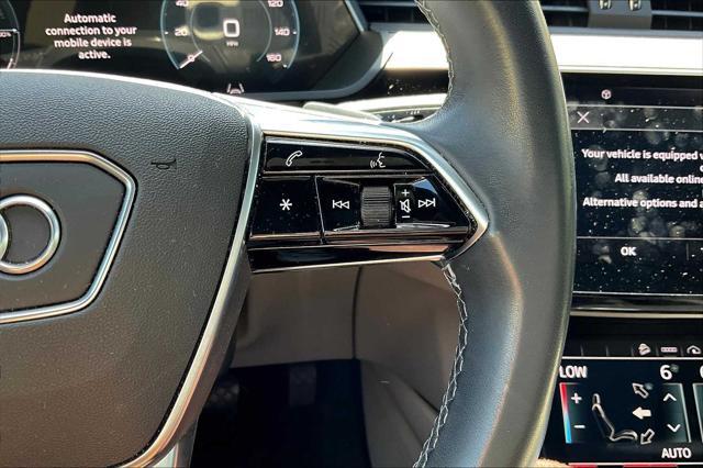 used 2022 Audi e-tron car, priced at $39,774
